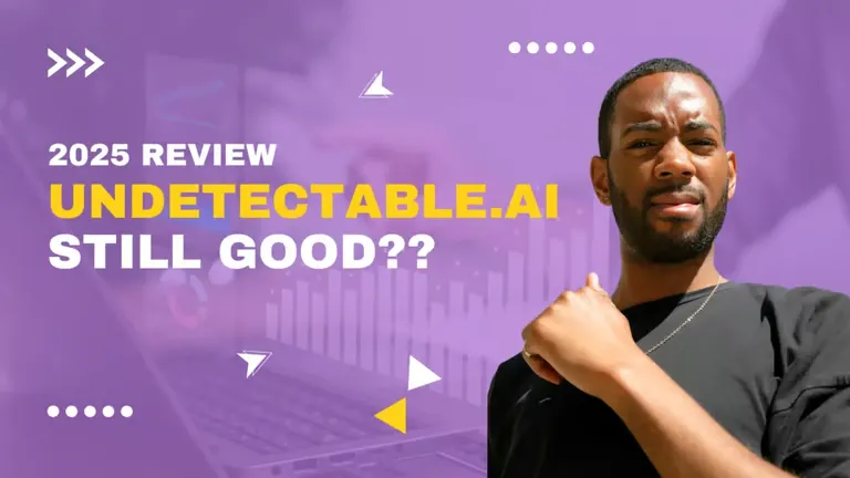 Man wondering if undetectable AI still good in 2025.